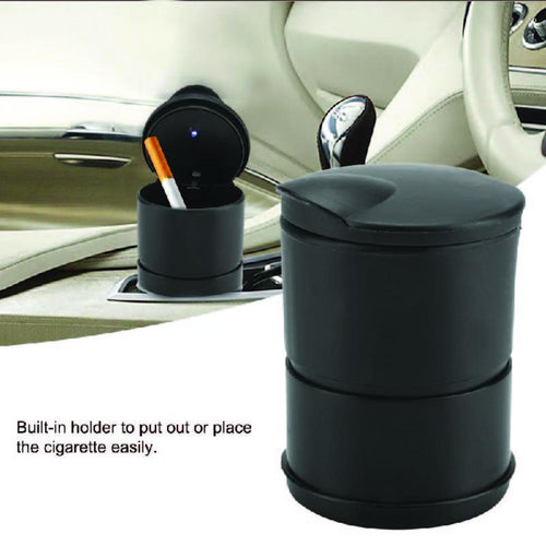 876 Portable LED Ashtray Cup Holder for Cars/Truck/Auto