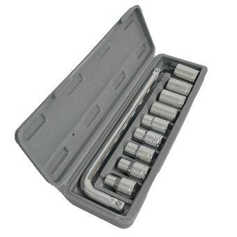 407 -10 pc, 6 pt. 3/8 in. Drive Standard Socket Wrench Set