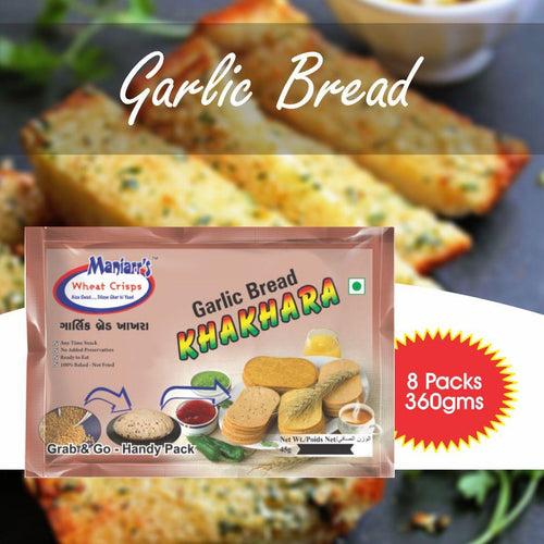 030 Garlic Bread Khahkra (Pack of 8)
