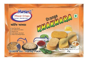 033 Orange Khakhra (Pack of 8)