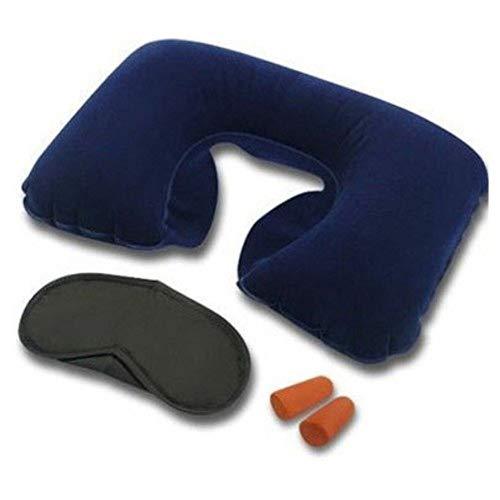 505 -3-in-1 Air Travel Kit with Pillow, Ear Buds & Eye Mask