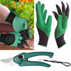 Rockeyshop Gardening Tools - Garden Gloves with Claws for Digging and Planting, 1 Pair Ergonomic Grip, Incredibly Sharp Secateurs