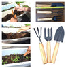 Rockeyshop Gardening Hand Cultivator, Big Digging Trowel, Shovel & Garden Gloves with Claws for Digging & Planting