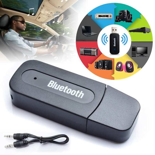 531 USB Wireless/Bluetooth 3.5mm Aux Audio Receiver Adapter