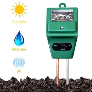 605 -3 Way Soil Meter (pH Testing Meter)