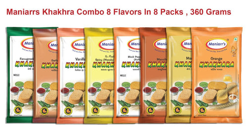039 A4 Mix flavour khakhra (Pack of 8)