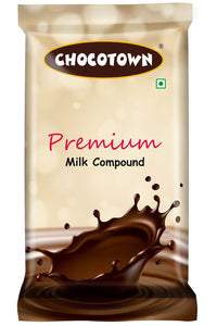 049 Chocotown Premium Milk Compound 400gm | Chocotown Milk Choco Slab |
